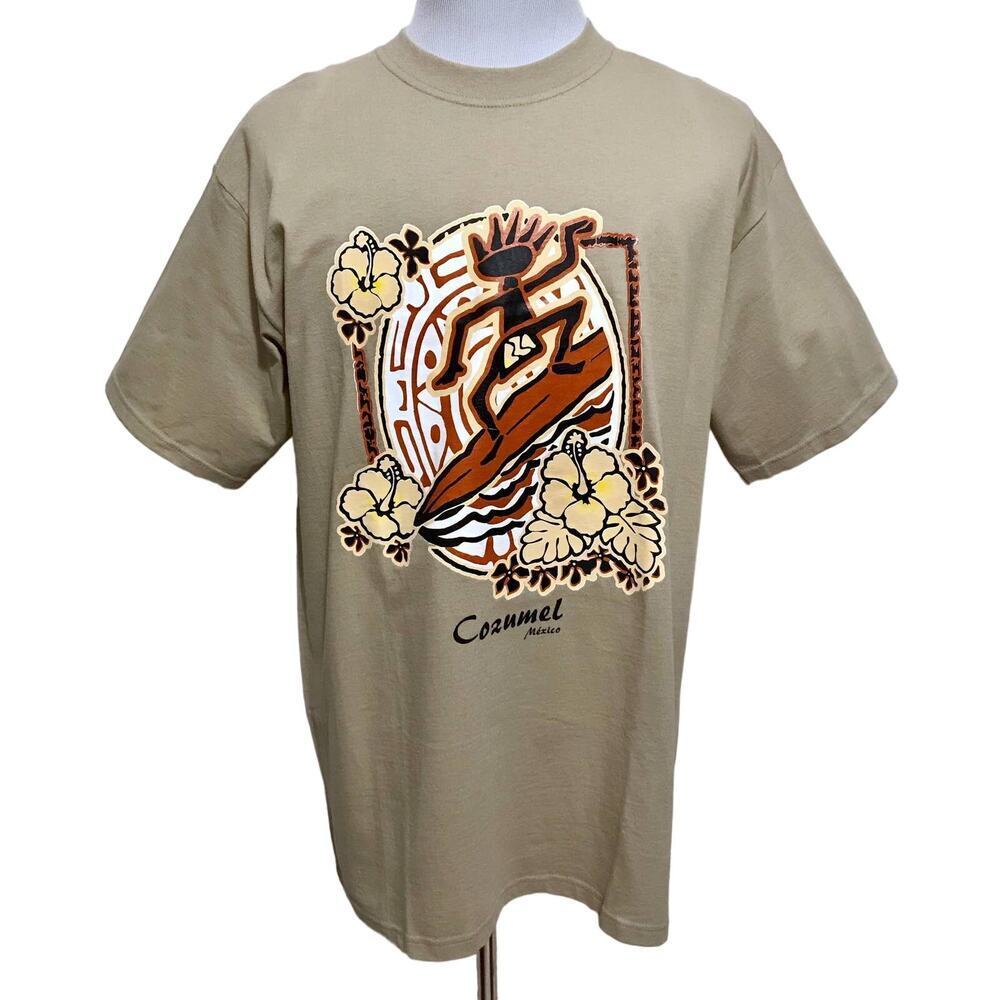 Mare Blue NWOT Cozumel Mexico Graphic Shirt Men XL